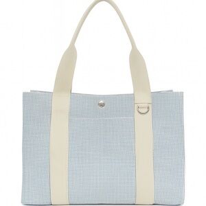 Margo Two-Tone Cotton Canvas Tote